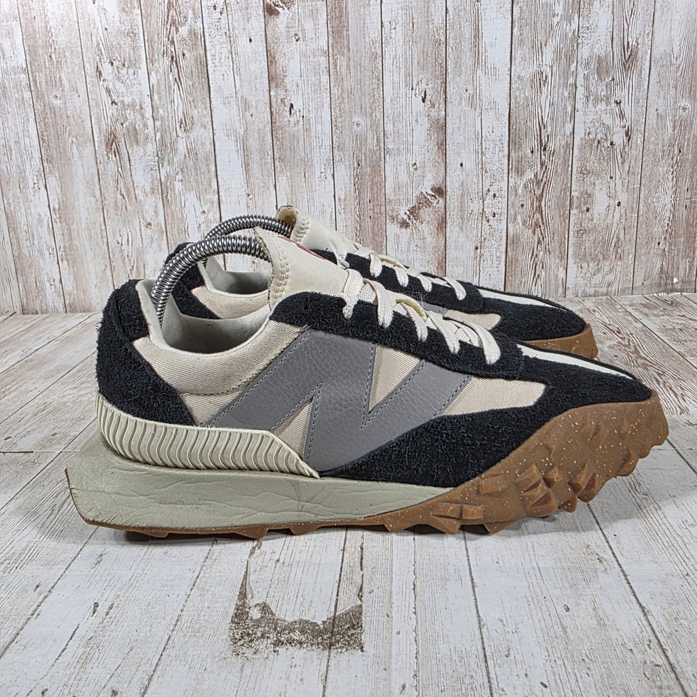 New Balance XC-72 Moonbeam Black Suede Sneakers UXC72EC Mens 8 Low Top Shoes